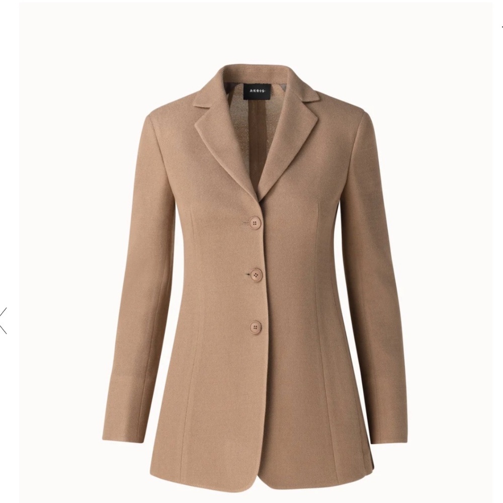 Akris Nadia Jacket Camel size 8